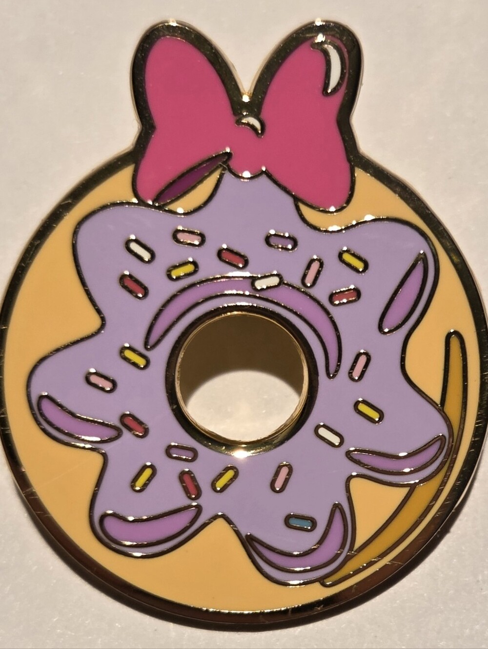 Disney Loungefly Daisy Duck Sensational Snacks Donut Enamel Pin